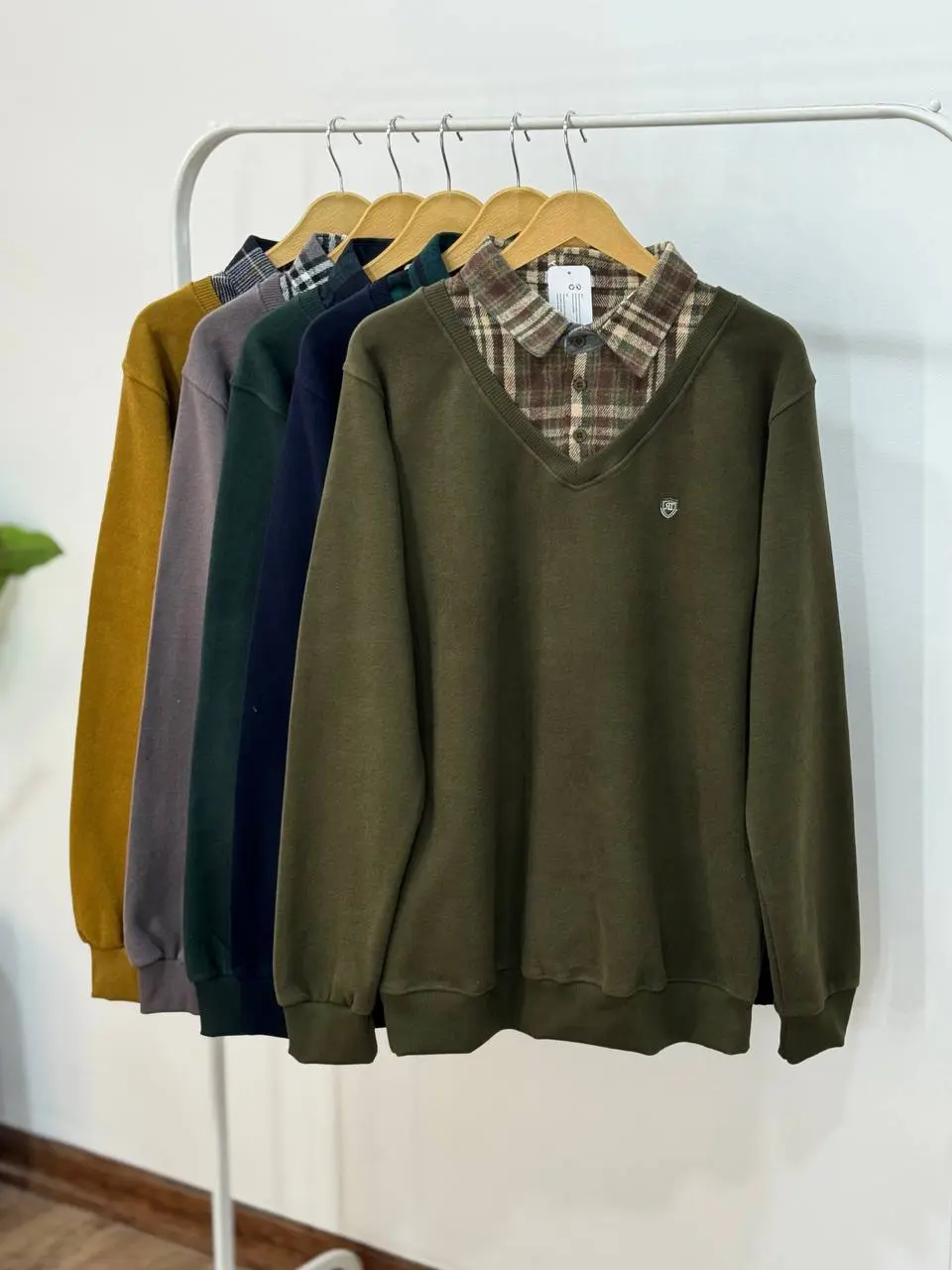 پلیور دورس مردانه یقه دار بردیا 2